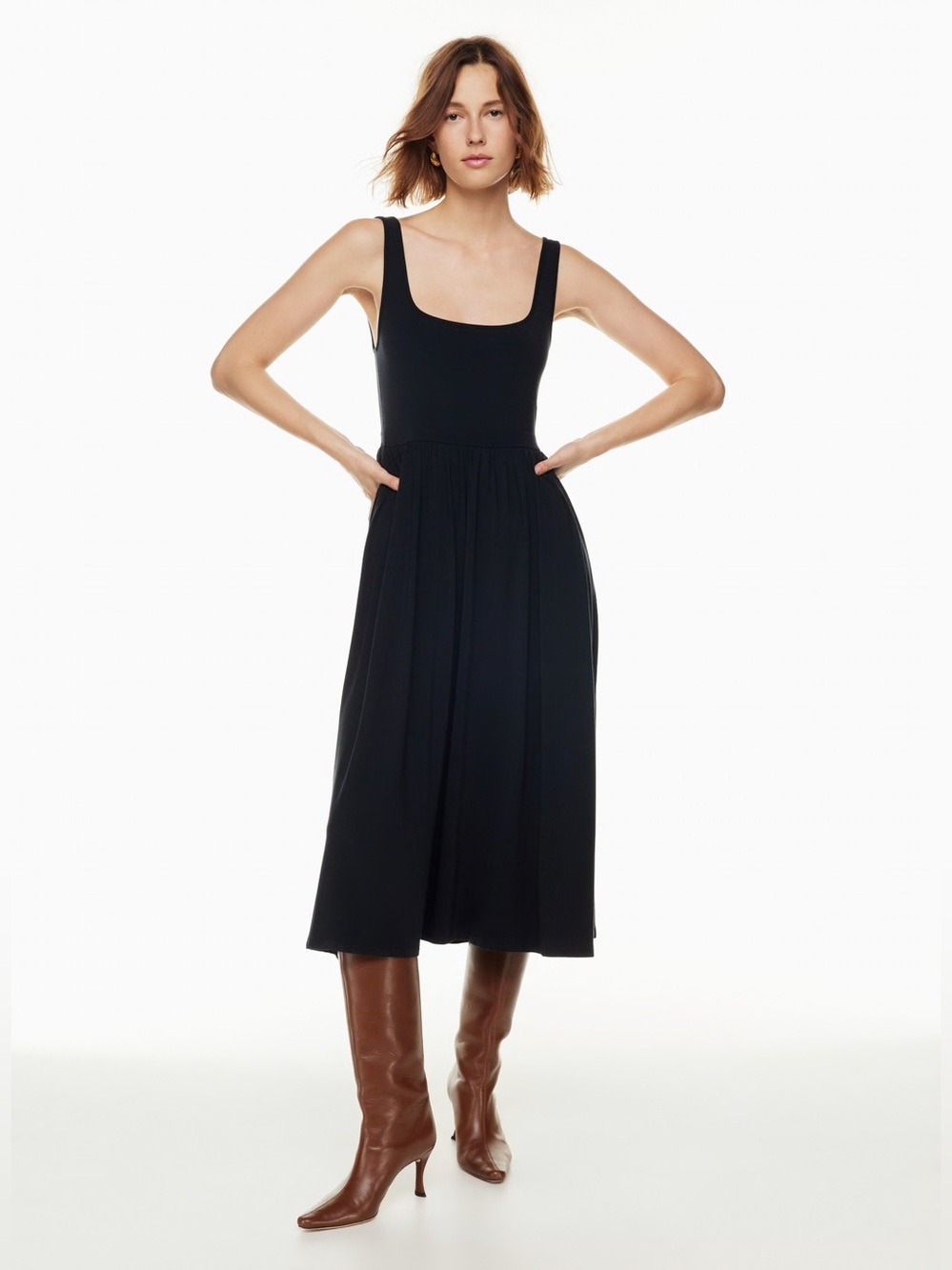 Aritzia Wilfred Market Midi Dress